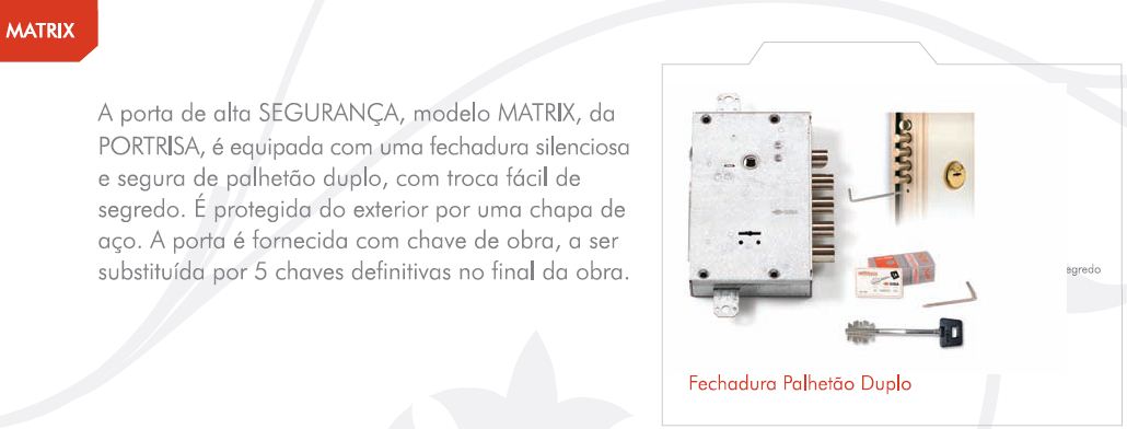 CaracteristicaMATRIX